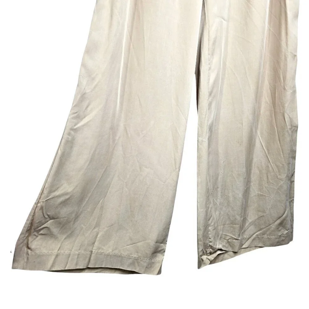 Women's Super Wide Leg Khaki Trouser Pants Philosophy - Picture 5 of 10